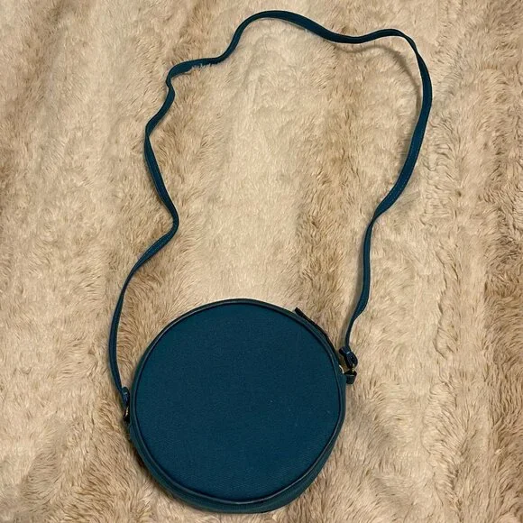 RARE LIMITED EDITION Olympia Le-Tan "Voyages" Caviar Clutch Capri Blue - Picture 2 of 6